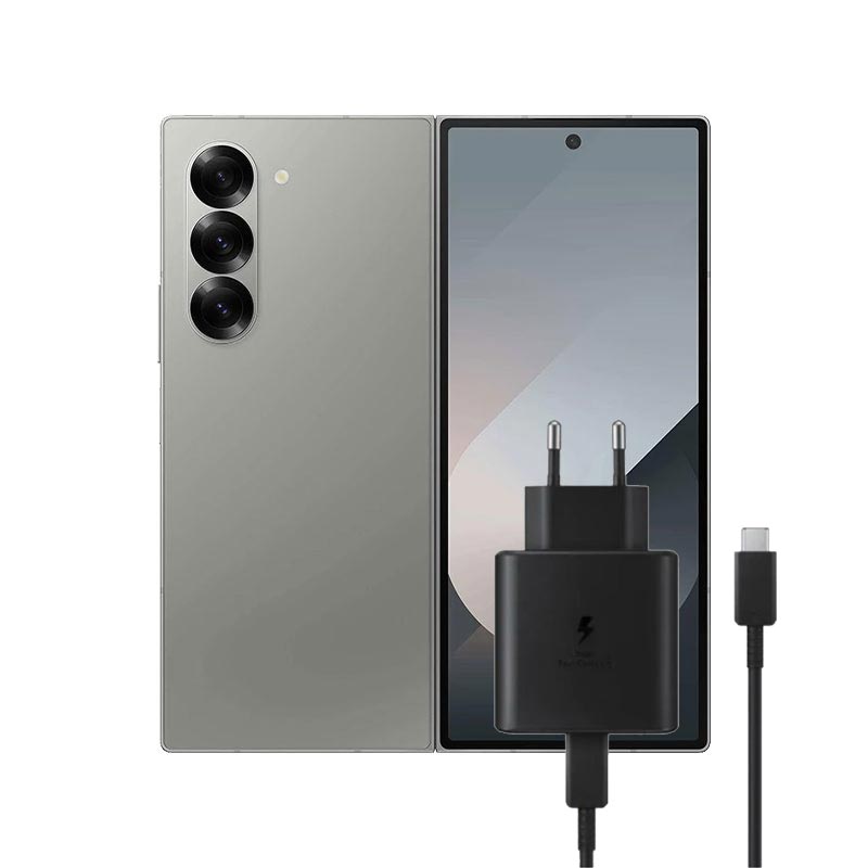 پکیج گوشی موبايل سامسونگ مدل Galaxy Z Fold6 5G دو سیم کارت ظرفیت 256 گیگابایت رم 12 گیگابایت - ویتنام به همراه شارژر دیواری 45 وات (2پین) سامسونگ مدل EP-T4510 پکیج گوشی موبايل سامسونگ مدل Galaxy Z Fold6 5G دو سیم کارت ظرفیت 256 گیگابایت رم 12 گیگابایت - ویتنام به همراه شارژر دیواری 45 وات (2پین) سامسونگ مدل EP-T4510