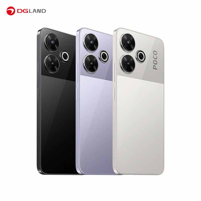 گوشی موبایل شیائومی مدل Poco M6 4G دو سیم کارت ظرفیت 256 گیگابایت و رم 8 گیگابایت-گلوبال گوشی موبایل شیائومی مدل Poco M6 4G دو سیم کارت ظرفیت 256 گیگابایت و رم 8 گیگابایت-گلوبال