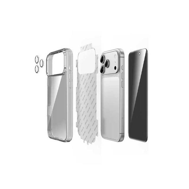 پک محافظ ۴ در ۱ گرینلاین مدل Quad Protection Pack Privacy GNQDPRTN17 آیفون 17 پرو