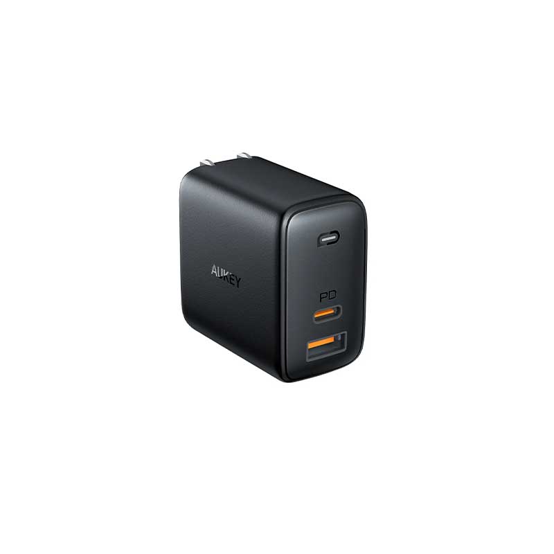 شارژر دیواری دو پین 65 وات آوکی مدلOmnia PA-B3