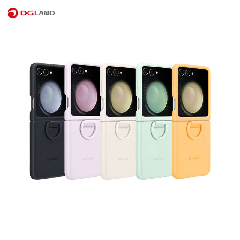کاور سامسونگ مدل Silicone Cover With Ring PF731 مناسب برای گوشی موبایل سامسونگ Galaxy Z Flip 5 کاور سامسونگ مدل Silicone Cover With Ring PF731 مناسب برای گوشی موبایل سامسونگ Galaxy Z Flip 5