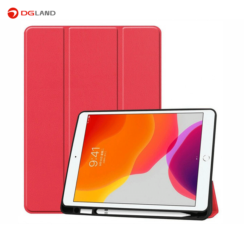 کیف کلاسوری چرمی گرین مناسب برای تبلت اپل iPad Pro 12.9 2021 کیف کلاسوری چرمی گرین مناسب برای تبلت اپل iPad Pro 12.9 2021