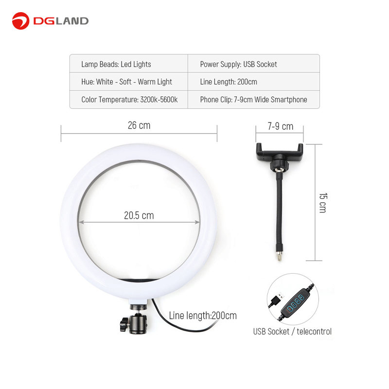 رینگ لایت جی ماری مدل 26CM رینگ لایت جی ماری مدل 26CM
