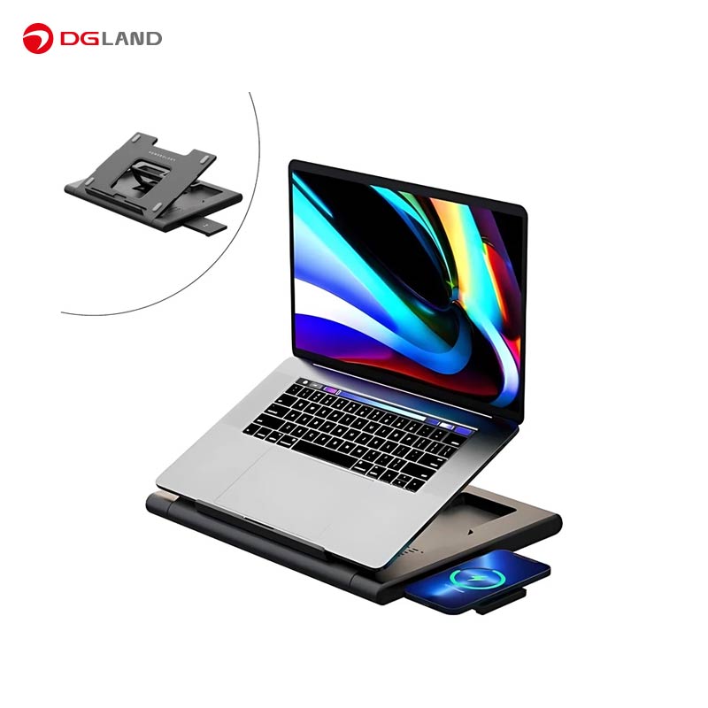 پایه نگهدارنده لپ تاپ پاورولوژی مدل PWPROHUB پایه نگهدارنده لپ تاپ پاورولوژی مدل PWPROHUB