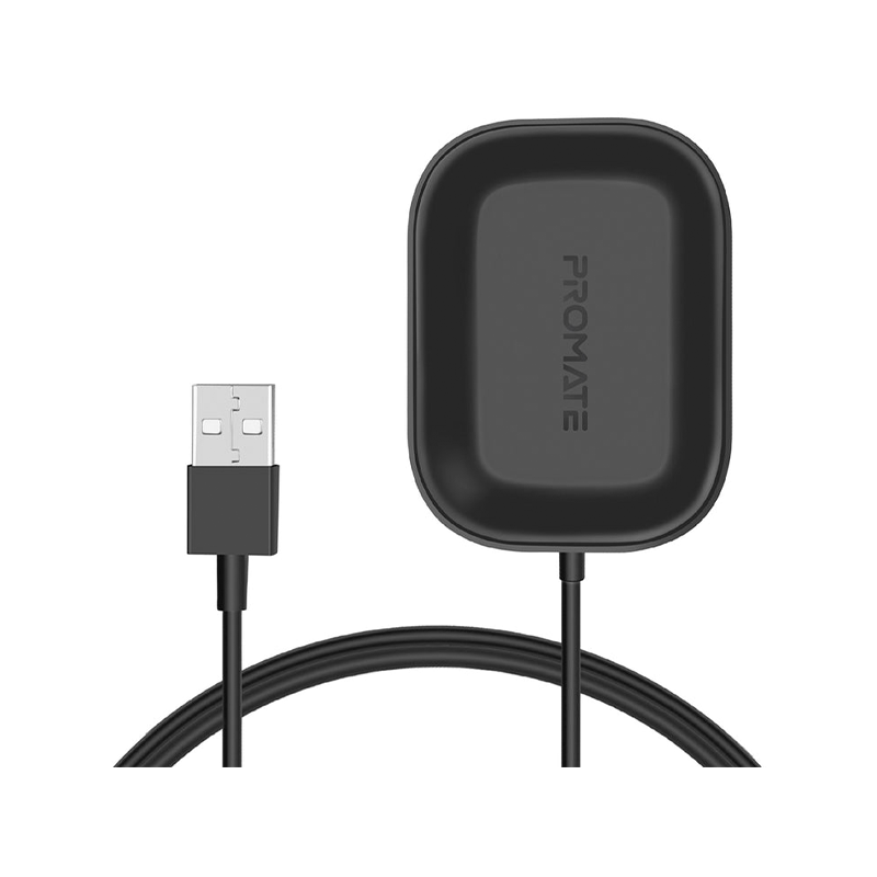 شارژر پرومیت مدل Aurapod-1 وایرلس همراه کابل یواس بی