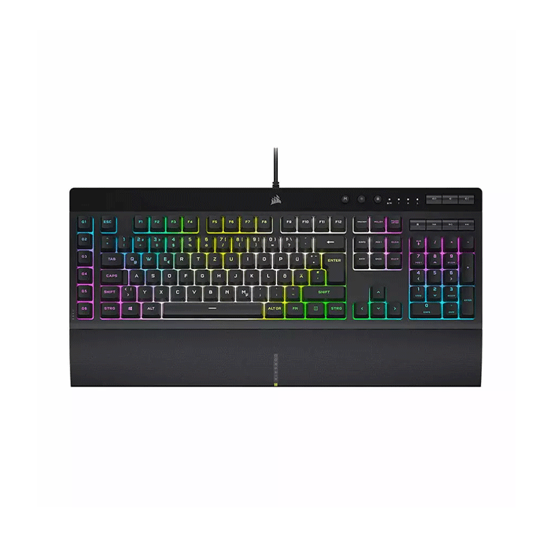 کیبورد مخصوص بازی کورسیر مدل K55 RGB PRO XT کیبورد مخصوص بازی کورسیر مدل K55 RGB PRO XT