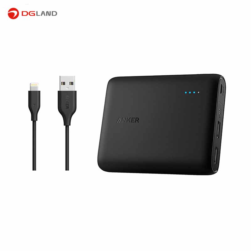 شارژر همراه انکر مدل A1215 ظرفیت 13000 میلی آمپر ساعت شارژر همراه انکر مدل A1215 ظرفیت 13000 میلی آمپر ساعت