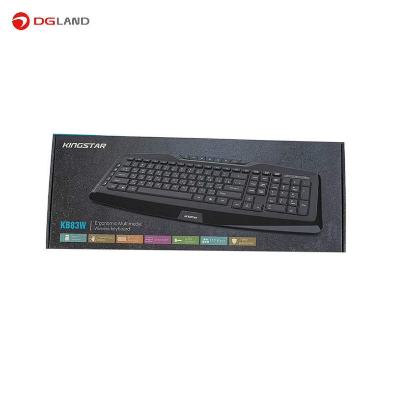 کیبورد کینگ استار مدل KB83W کیبورد کینگ استار مدل KB83W