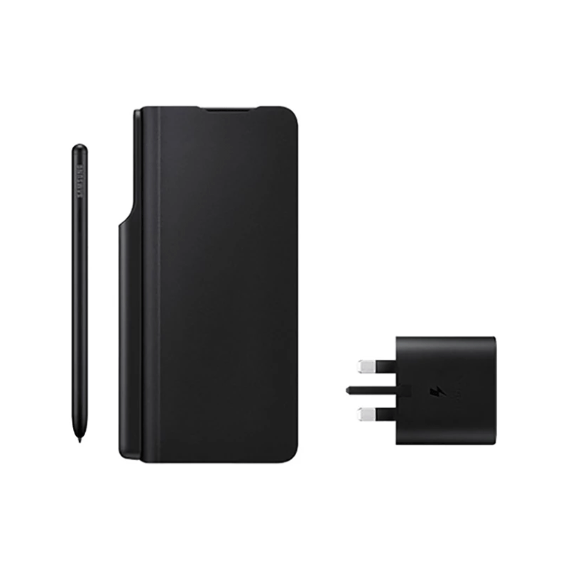 مجموعه لوازم جانبی موبایل سامسونگ مدل Note Package EF-FF92K مناسب برای گوشی موبایل Galaxy Z Fold3 5G مجموعه لوازم جانبی موبایل سامسونگ مدل Note Package EF-FF92K مناسب برای گوشی موبایل Galaxy Z Fold3 5G