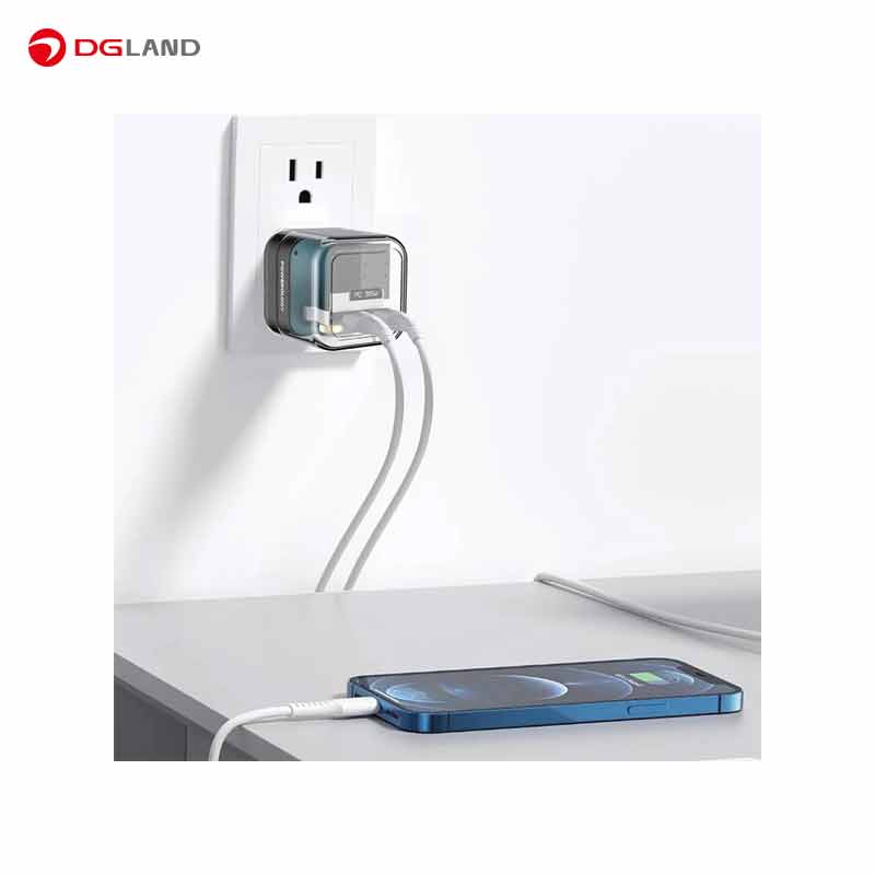 شارژر دیواری 35 وات پاورولوژی مدل pwcuqc020 شارژر دیواری 35 وات پاورولوژی مدل pwcuqc020