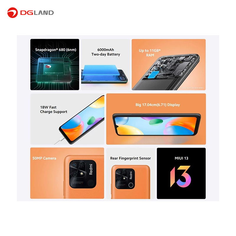گوشی موبایل شیائومی مدل Redmi 10 Power دو سیم کارت ظرفیت 128 گیگابایت رم 8 گیگابایت گوشی موبایل شیائومی مدل Redmi 10 Power دو سیم کارت ظرفیت 128 گیگابایت رم 8 گیگابایت