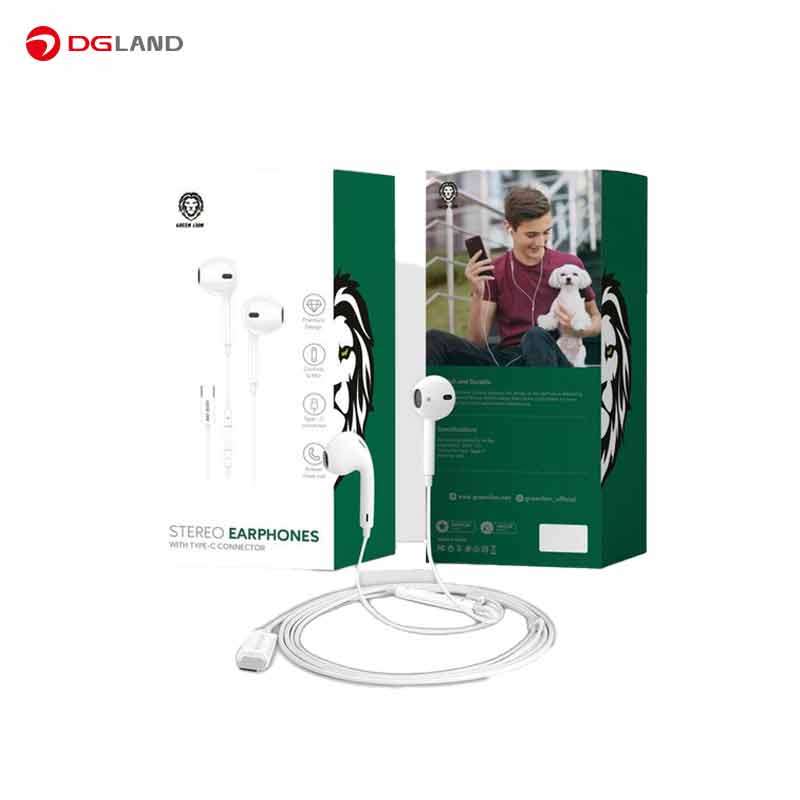 هندزفری گرین لاین مدل Stereo Earphones type-C هندزفری گرین لاین مدل Stereo Earphones type-C