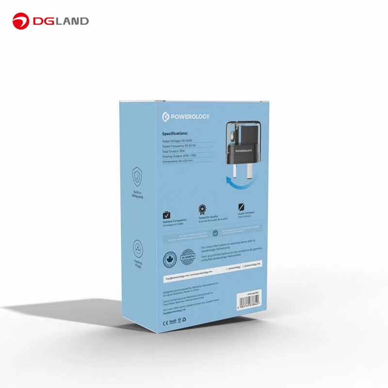 شارژر دیواری 35 وات پاورولوژی مدل pwcuqc020 شارژر دیواری 35 وات پاورولوژی مدل pwcuqc020