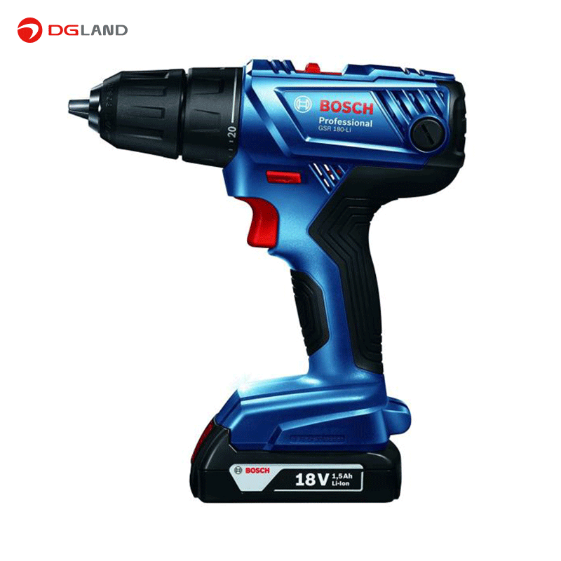دریل پیچ گوشتی شارژی بوش مدل GSR 180-LI دریل پیچ گوشتی شارژی بوش مدل GSR 180-LI