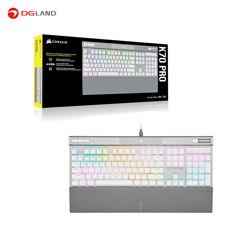 کیبورد مخصوص بازی کورسیر مدل K70 PRO RGB کیبورد مخصوص بازی کورسیر مدل K70 PRO RGB