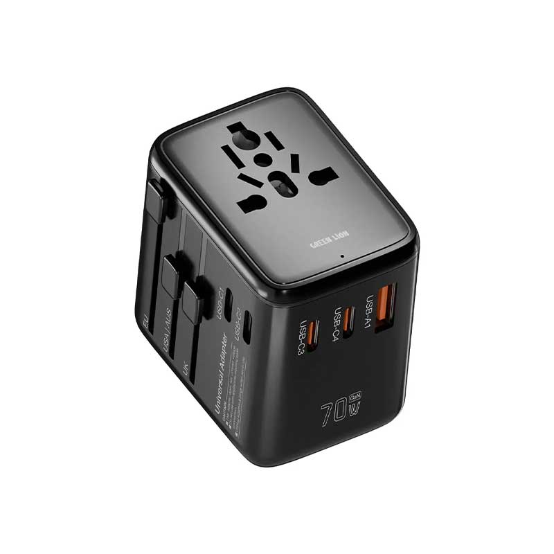 آداپتور شارژ مسافرتی گرین لاین مدل Companion 70 Universal GNCMP70WTA