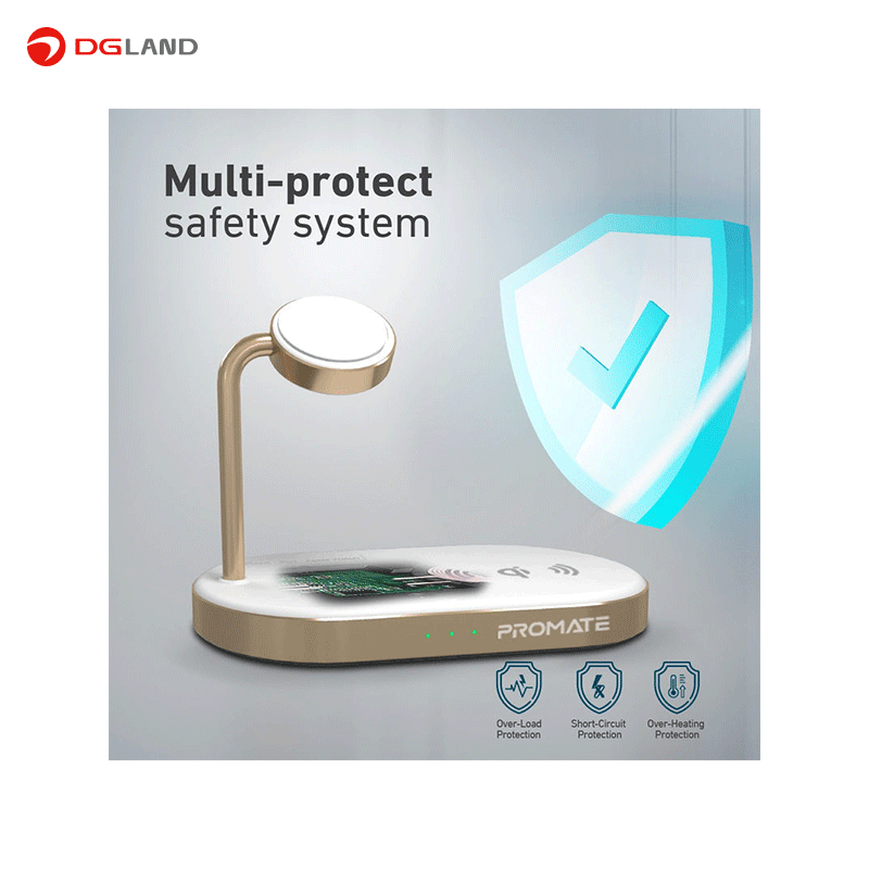 پایه شارژ وایرلس برند پرومیت مدل WavePower پایه شارژ وایرلس برند پرومیت مدل WavePower