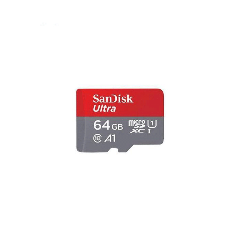 کارت حافظه microSDXC سن دیسک مدل Ultra A1 کلاس 10 استاندارد UHS-I سرعت 120MBps ظرفیت 64 گیگابایت کارت حافظه microSDXC سن دیسک مدل Ultra A1 کلاس 10 استاندارد UHS-I سرعت 120MBps ظرفیت 64 گیگابایت