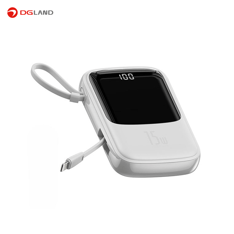 شارژر همراه باسئوس مدل PPQD-B01 ظرفیت 10000 میلی آمپر ساعت شارژر همراه باسئوس مدل PPQD-B01 ظرفیت 10000 میلی آمپر ساعت