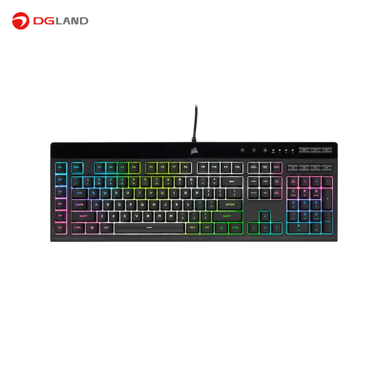 کیبورد مخصوص بازی کورسیر مدل K55 RGB PRO کیبورد مخصوص بازی کورسیر مدل K55 RGB PRO