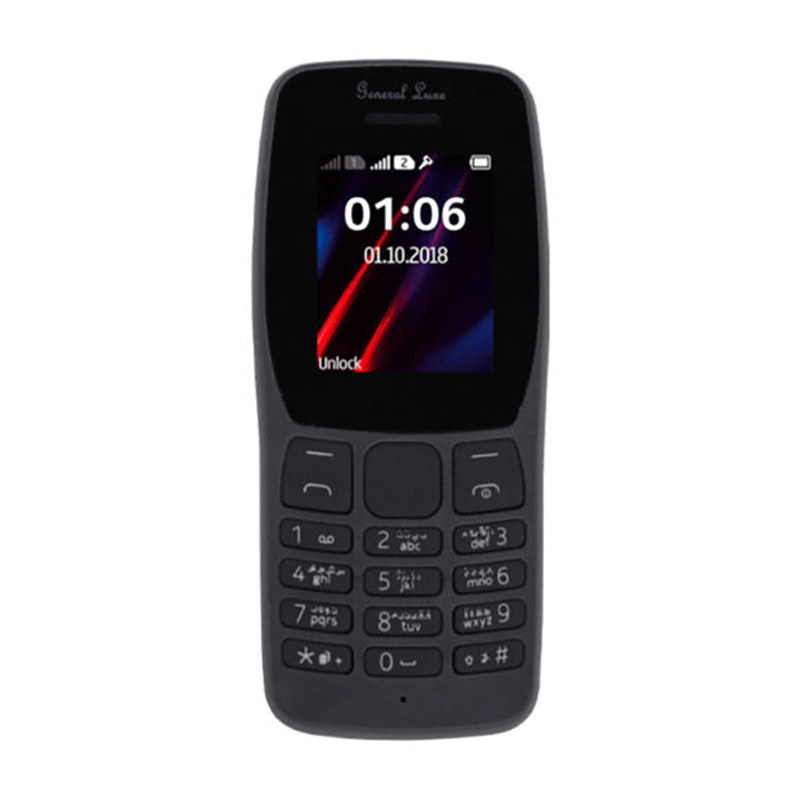 گوشی موبایل جی ال ایکس مدل جنرال لوکس 110 دو سیم کارت