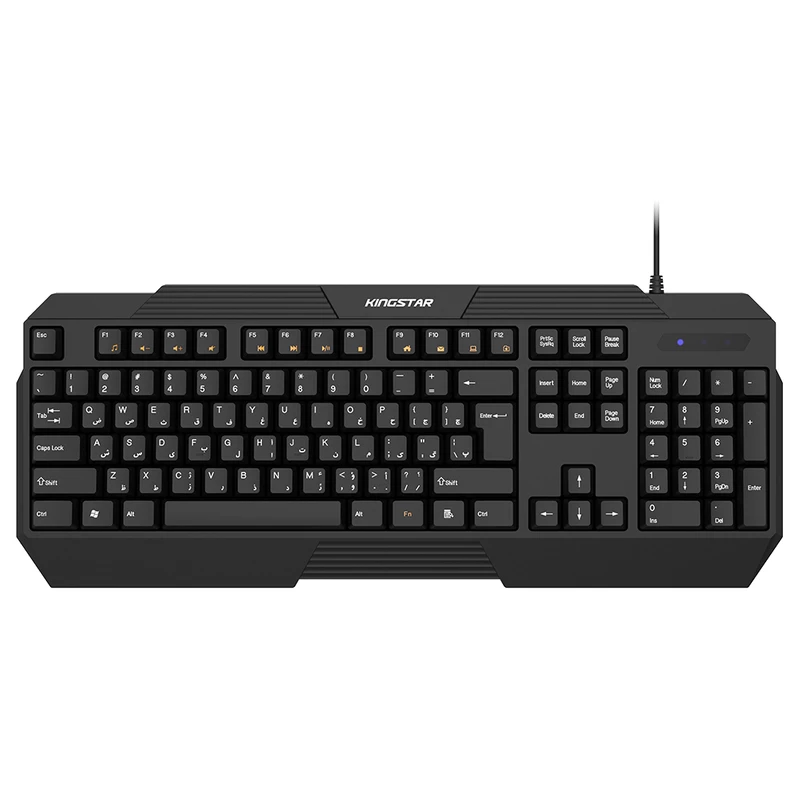 کیبورد کینگ استار مدل KB72 با سیم کیبورد کینگ استار مدل KB72 با سیم
