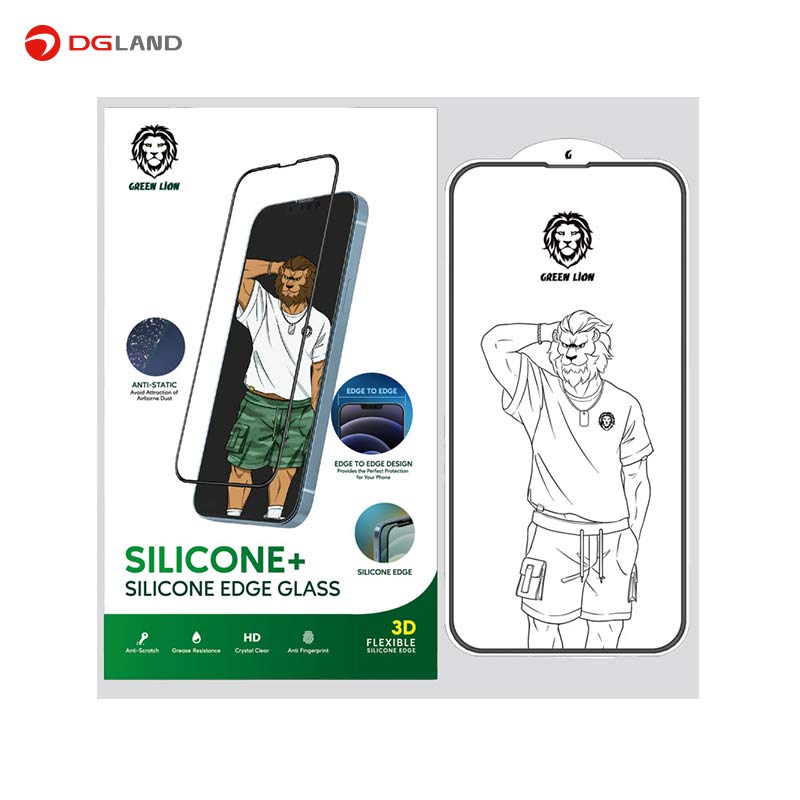 محافظ صفحه نمایش گرین مدل Silicone-Plus مناسب برای گوشی موبایل اپل iPhone 13 Pro Max محافظ صفحه نمایش گرین مدل Silicone-Plus مناسب برای گوشی موبایل اپل iPhone 13 Pro Max