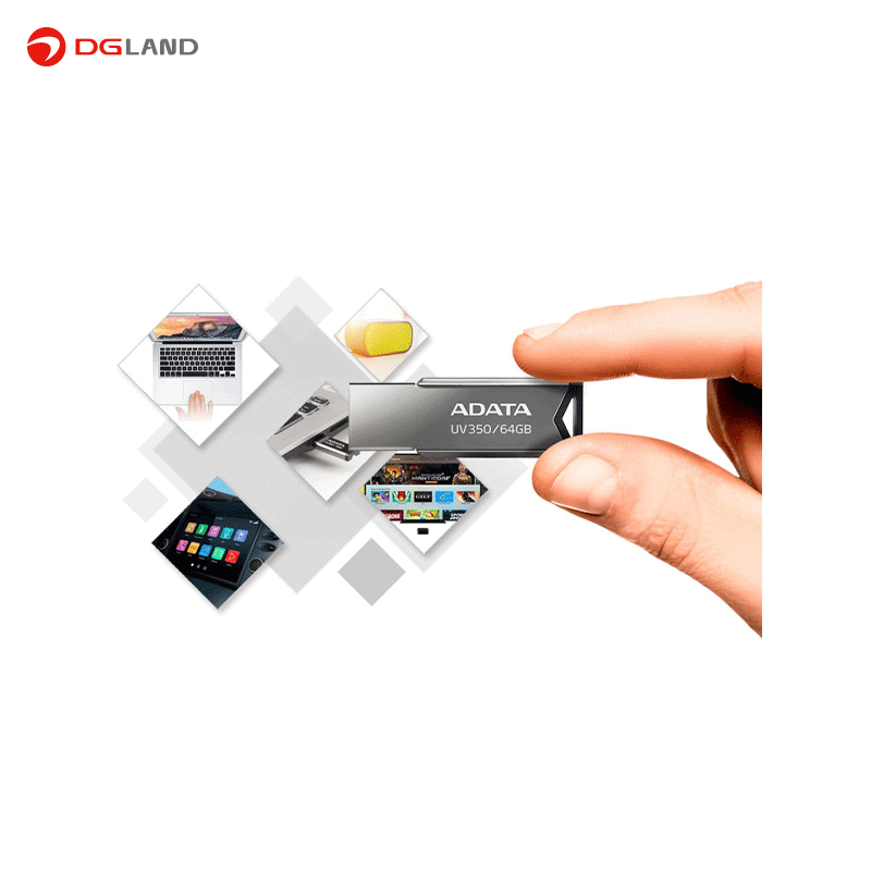 فلش مموری ای دیتا مدل UV350 ظرفیت 64 گیگابایت فلش مموری ای دیتا مدل UV350 ظرفیت 64 گیگابایت
