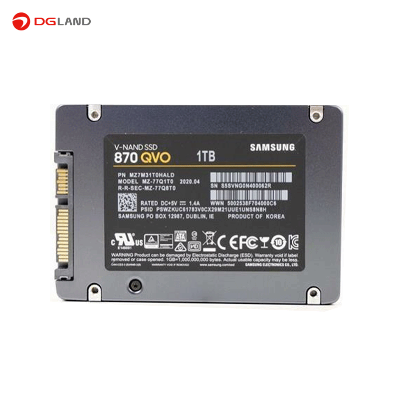 اس اس دی اینترنال سامسونگ مدلQVO 870 ظرفیت 1 ترابایت اس اس دی اینترنال سامسونگ مدلQVO 870 ظرفیت 1 ترابایت
