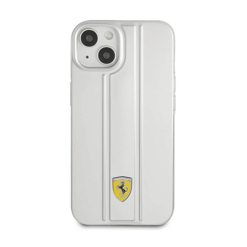 کاور iPhone 13 طرح Ferrari PC-TPU Transparent Hard Case With 3D Stripes کاور iPhone 13 طرح Ferrari PC-TPU Transparent Hard Case With 3D Stripes