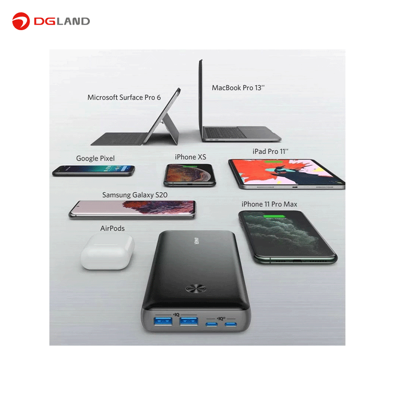 شارژر همراه انکر مدل PowerCore III Elite A1291 H11ظرفیت 25600 میلی آمپرساعت شارژر همراه انکر مدل PowerCore III Elite A1291 H11ظرفیت 25600 میلی آمپرساعت