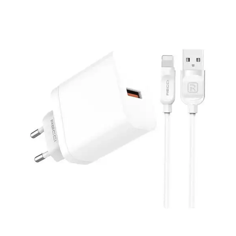 شارژر رسی مدل RC15L به همراه لایتنینگ شارژر رسی مدل RC15L به همراه لایتنینگ