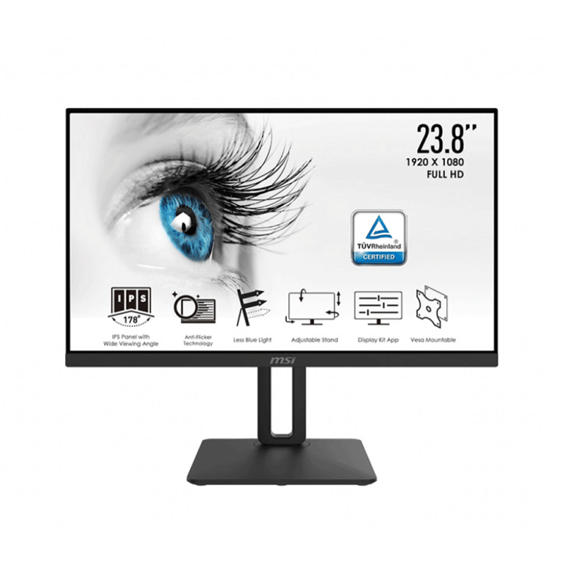 مانیتور ام اس آی مدل PRO MP242P سایز 23.8 اینچ مانیتور ام اس آی مدل PRO MP242P سایز 23.8 اینچ