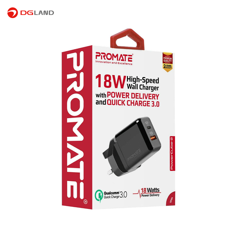 شارژر پرومیت مدل PowerCube-2 شارژر پرومیت مدل PowerCube-2