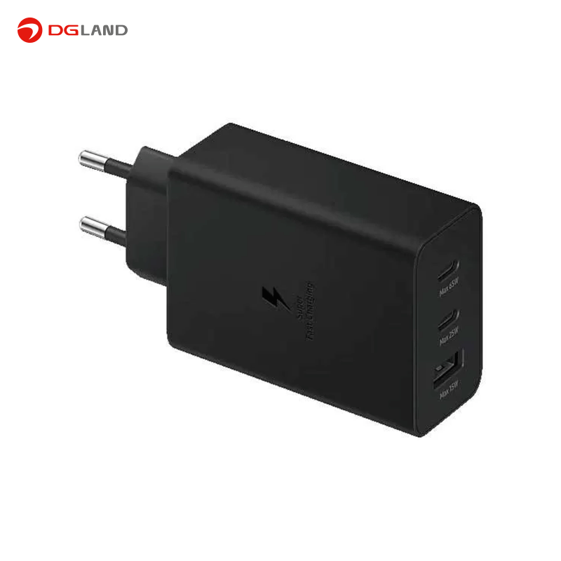شارژر سامسونگ 65 وات دو پین مدل Trio EP-T6530 شارژر سامسونگ 65 وات دو پین مدل Trio EP-T6530
