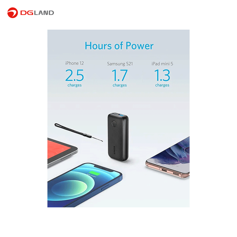 شارژر همراه انکر مدل PowerCore Metro A1246 ظرفیت 10000 میلی آمپر ساعت شارژر همراه انکر مدل PowerCore Metro A1246 ظرفیت 10000 میلی آمپر ساعت