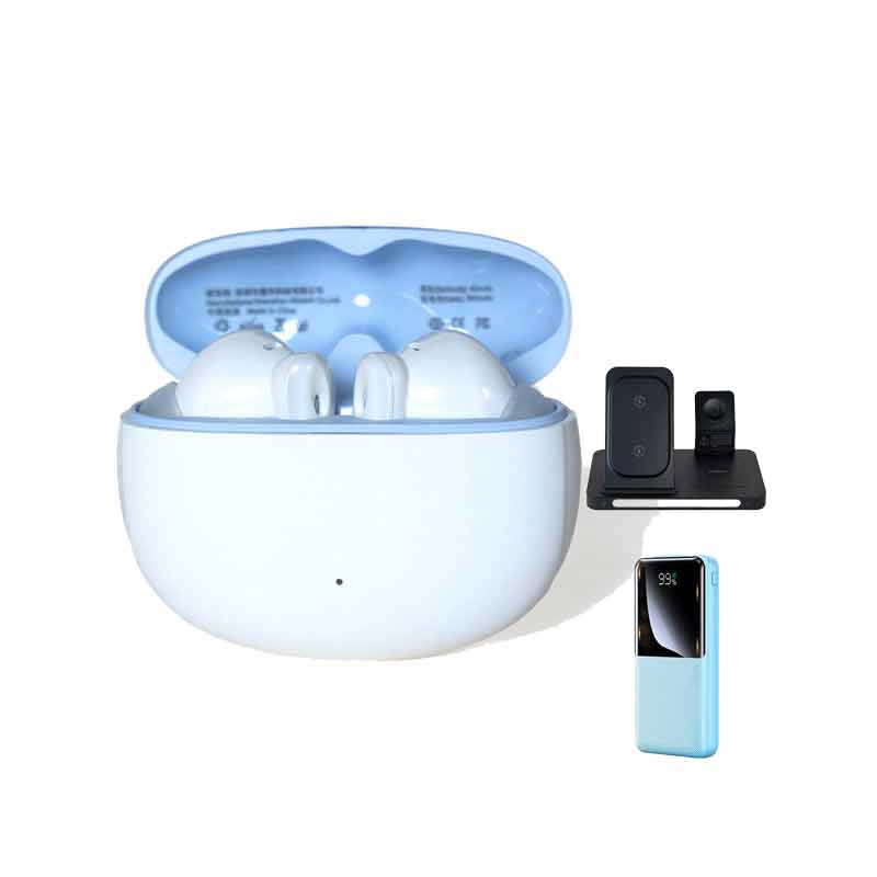 هدفون بلوتوثی ریمکس مدل COZY PODS W 21 N + پاوربانک ریمکس مدل Cynlle Rpp-623 + شارژر پایزن مدل (XY-C56 (3in 1 کد (VAL026)