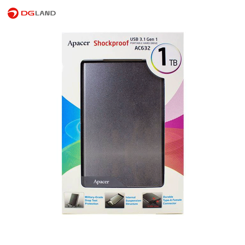 هارد اکسترنال اپیسر مدل AC632 ظرفیت 1 ترابایت هارد اکسترنال اپیسر مدل AC632 ظرفیت 1 ترابایت