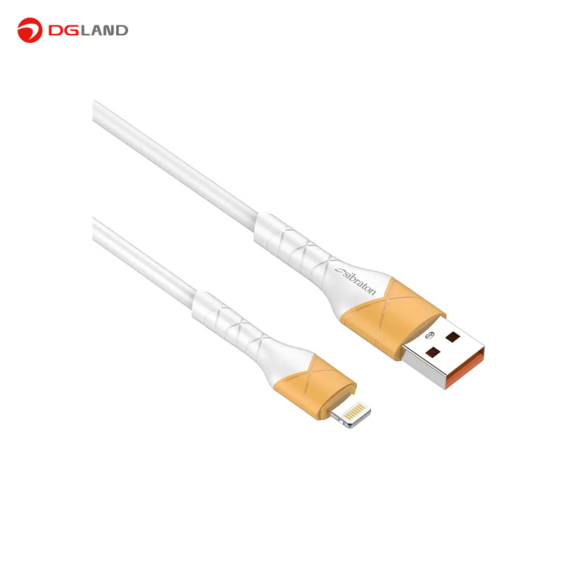 کابل شارژ یو اس بی به لایتنینگ سیبراتون مدل S403 i طول 1 متر کابل شارژ یو اس بی به لایتنینگ سیبراتون مدل S403 i طول 1 متر