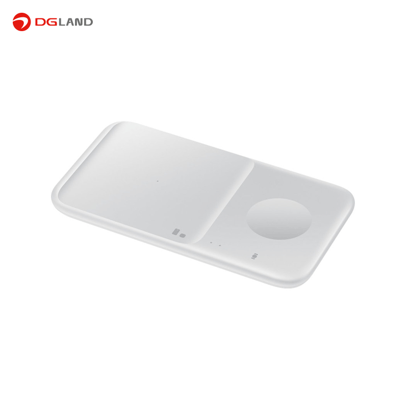 شارژر بی سیم اصلی سامسونگ مدل Duo EP-P4300 شارژر بی سیم اصلی سامسونگ مدل Duo EP-P4300