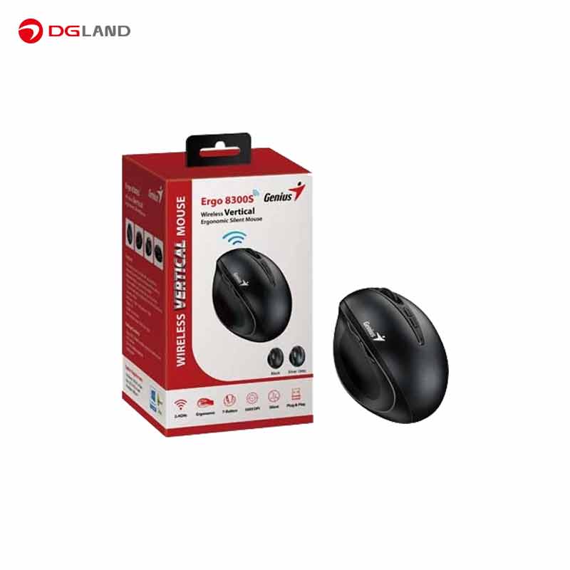 ماوس بی سیم جنیوس مدل Ergo 8300S ماوس بی سیم جنیوس مدل Ergo 8300S