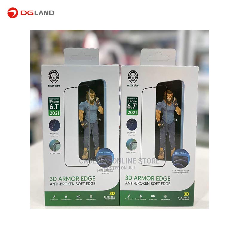 محافظ صفحه نمایش گرین مدل 3D Armor Edge مناسب برای اپل iphone 13-13pro محافظ صفحه نمایش گرین مدل 3D Armor Edge مناسب برای اپل iphone 13-13pro