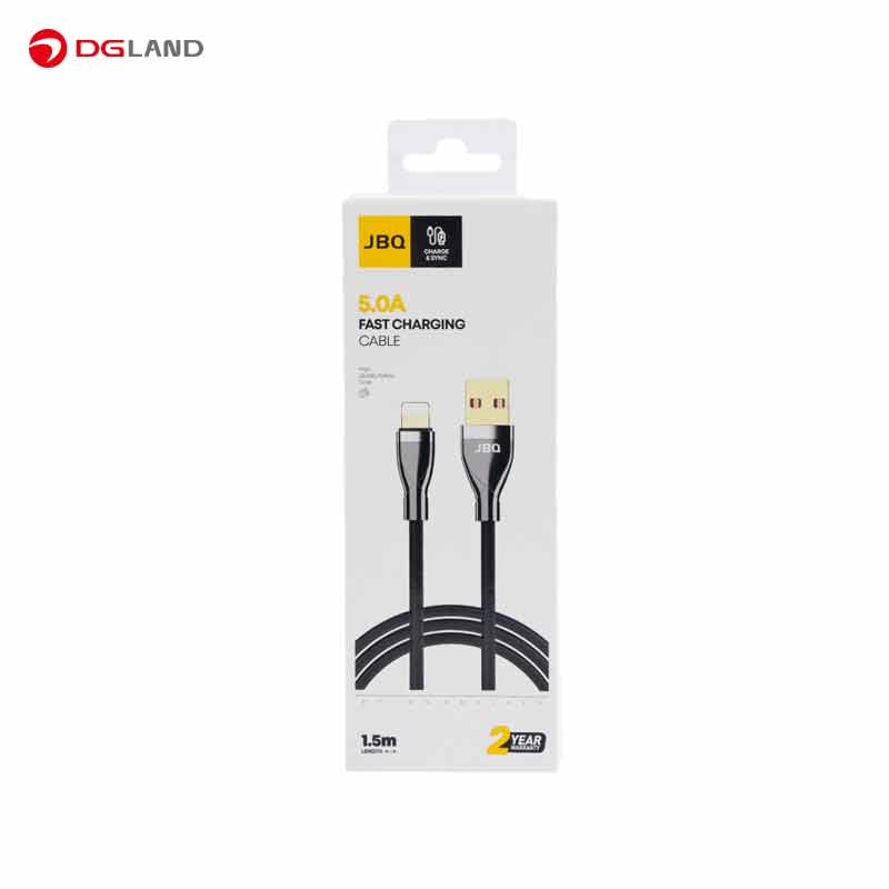 کابل شارژ USB-A به Lightning جی بی کیو مدل CA-500 کابل شارژ USB-A به Lightning جی بی کیو مدل CA-500