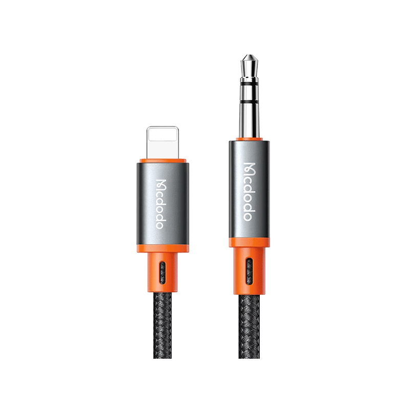 مبدل لایتنینگ به جک 3.5 میلیمتری مک دودو مدل CA-0780 به طول 1.2 متر مبدل لایتنینگ به جک 3.5 میلیمتری مک دودو مدل CA-0780 به طول 1.2 متر