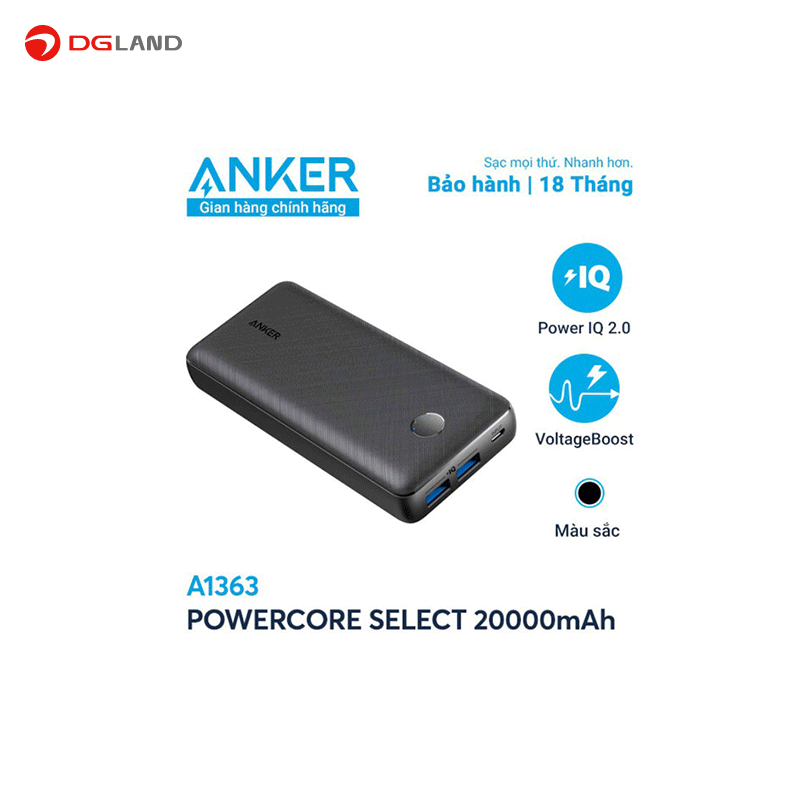 شارژر همراه انکر مدل A1363 ظرفیت 20000 میلی آمپر ساعت شارژر همراه انکر مدل A1363 ظرفیت 20000 میلی آمپر ساعت