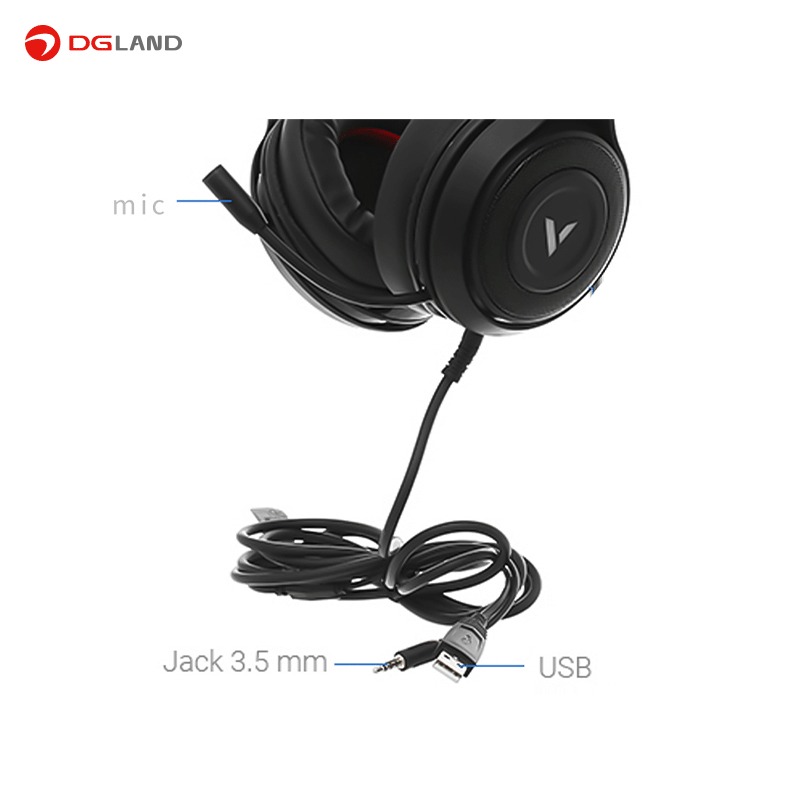 هدفون مخصوص بازی رپو مدل VH520C هدفون مخصوص بازی رپو مدل VH520C