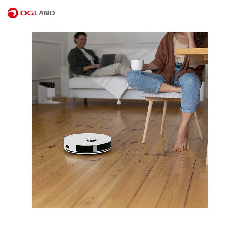 جارو رباتیک چندکاره گرین لاین مدل Ultra Vac Robot All-In-One Station GNULVACRBT جارو رباتیک چندکاره گرین لاین مدل Ultra Vac Robot All-In-One Station GNULVACRBT