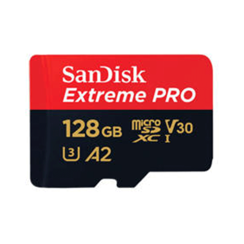 کارت حافظه microSDXC سن دیسک مدل Extreme PRO کلاس A2 استاندارد UHS-I U3 سرعت 170MBs ظرفیت 128 گیگابایت کارت حافظه microSDXC سن دیسک مدل Extreme PRO کلاس A2 استاندارد UHS-I U3 سرعت 170MBs ظرفیت 128 گیگابایت
