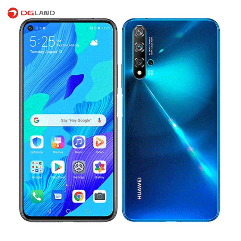 گوشی موبایل هوآوی مدل Nova 5T دو سیم کارت ظرفیت 256 گیگابایت و رم 8 گیگابایت گوشی موبایل هوآوی مدل Nova 5T دو سیم کارت ظرفیت 256 گیگابایت و رم 8 گیگابایت