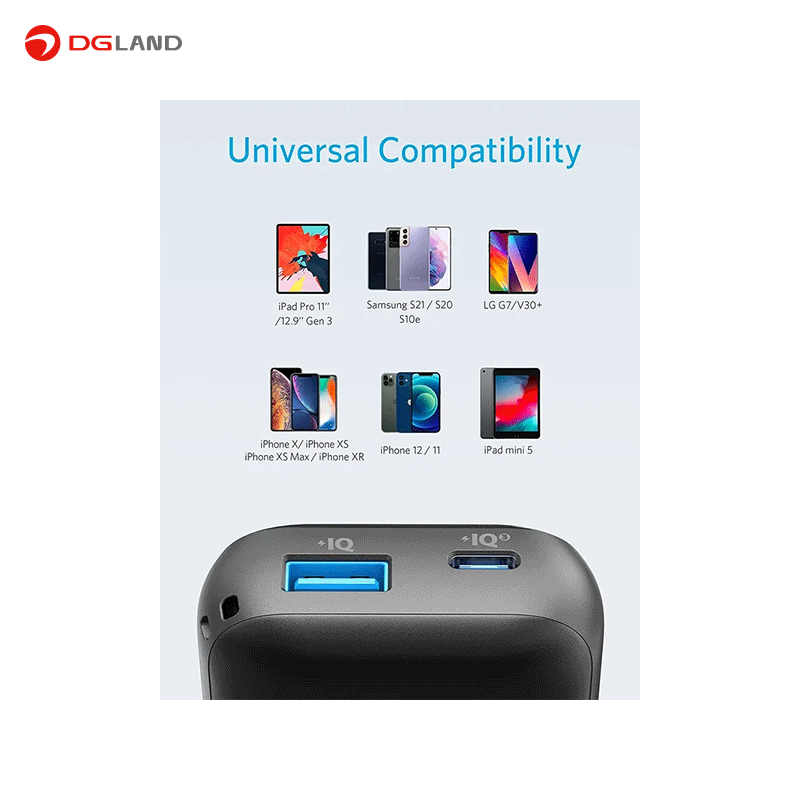 شارژر همراه انکر مدل PowerCore Metro A1246 ظرفیت 10000 میلی آمپر ساعت شارژر همراه انکر مدل PowerCore Metro A1246 ظرفیت 10000 میلی آمپر ساعت